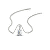 Load image into Gallery viewer, 0.75-ct-emerald-cut-diamond-necklace-with-pave-bail-in-white-gold-fdpd11636emsleep-6.5X4.5mm-nl-wg.jpg?v=1769514555