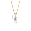 Load image into Gallery viewer, 0.75-ct-emerald-cut-diamond-necklace-with-pave-bail-in-yellow-gold-fdpd11636emangle1-6.5X4.5mm-nl-yg-hw.jpg?v=1769514555