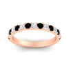Load image into Gallery viewer, 0.75-ct-french-pave-round-black-diamond-stackable-band-in-rose-gold-FD8370GBLACKANGLE5-0.75CT-NL-RG.jpg