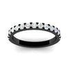 Load image into Gallery viewer, 0.75-ct-french-pave-round-diamond-stackable-band-in-black-gold-FD8370ANGLE5-0.75CT-NL-BG.jpg
