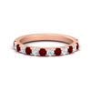 Load image into Gallery viewer, 0.75-ct-french-pave-round-ruby-stackable-band-in-rose-gold-FD8370GRUDR-0.75CT-NL-RG.jpg