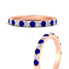 Load image into Gallery viewer, 0.75-ct-french-pave-round-sapphire-stackable-band-in-rose-gold-FD8370GSABLANGLE3-0.75CT-NL-RG.jpg