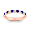 Load image into Gallery viewer, 0.75-ct-french-pave-round-sapphire-stackable-band-in-rose-gold-FD8370GSABLANGLE5-0.75CT-NL-RG.jpg