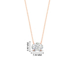 Load image into Gallery viewer, 0.75-ct-oval-solitaire-pendant-east-west-setting-in-rose-gold-fdpd10700ovangle1-0.75ct-nl-rg-hw