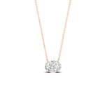 Load image into Gallery viewer, 0.75-ct-oval-solitaire-pendant-east-west-setting-in-rose-gold-fdpd10700ovangle1-0.75ct-nl-rg
