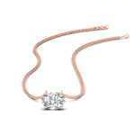 Load image into Gallery viewer, 0.75-ct-oval-solitaire-pendant-east-west-setting-in-rose-gold-fdpd10700ovsleep-0.75ct-nl-rg