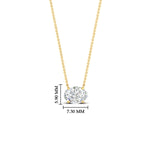 Load image into Gallery viewer, 0.75-ct-oval-solitaire-pendant-east-west-setting-in-yellow-gold-fdpd10700ovangle1-0.75ct-nl-yg-hw