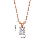 Load image into Gallery viewer, 0.75-ct-radiant-cut-solitaire-necklace-in-rose-gold-FDPD8469ANGLE1-RA-0.75-RG-HW.jpg?v=1758796326