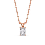 Load image into Gallery viewer, 0.75-ct-radiant-cut-solitaire-necklace-in-rose-gold-FDPD8469ANGLE1-RA-0.75-RG.jpg?v=1758796326