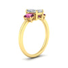 Load image into Gallery viewer, 0.75-ct-radiant-cut-three-stone-pink-sapphire-engagement-ring-in-yellow-gold-fdenr9299ragsadrpiangle2-0.75ct-nl-yg.jpg