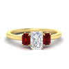 Load image into Gallery viewer, 0.75-ct-radiant-cut-three-stone-ruby-engagement-ring-in-yellow-gold-fdenr9299ragrudrsleep-0.75ct-nl-yg.jpg