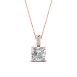 Load image into Gallery viewer, 0.75-ct-asscher-cut-diamond-filigree-pendant-in-FDPD10681AS-0.75CTANGLE2-NL-RG