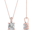 Load image into Gallery viewer, 0.75-ct-asscher-cut-diamond-filigree-pendant-in-FDPD10681AS-0.75CTANGLE2-NL-RG