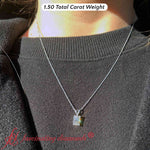 Load image into Gallery viewer, 1-50-ct-radiant-diamond-solitaire-pendant-in-white-gold-fdpd8469ra-1-50ct-fancy1-nl-wg.jpg?v=1758796326