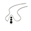 Load image into Gallery viewer, 1-carat-3-stone-black-diamond-necklace-pendant-in-white-gold-FDPD11293GBLACK-1.00CT-NL-WG.jpg?v=1752569872