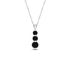 Load image into Gallery viewer, 1-carat-3-stone-black-diamond-necklace-pendant-in-white-gold-FDPD11293GBLACKANGLE1-1.00CT-NL-WG.jpg?v=1752569872
