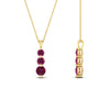 Load image into Gallery viewer, 1-carat-3-stone-pink-sapphire-necklace-pendant-in-yellow-gold-FDPD11293GSADRPIANGLE2-1.00CT-NL-YG.jpg?v=1752569872