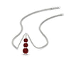 Load image into Gallery viewer, 1-carat-3-stone-ruby-necklace-pendant-in-white-gold-FDPD11293GRUDR-1.00CT-NL-WG.jpg?v=1752569873