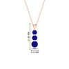 Load image into Gallery viewer, 1-carat-3-stone-sapphire-necklace-pendant-in-rose-gold-FDPD11293GSABLANGLE1-1.00CT-NL-RG-HW_d6039074-af71-47ee-a3a4-27743113e77b.jpg?v=1752569873