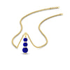 Load image into Gallery viewer, 1-carat-3-stone-sapphire-necklace-pendant-in-yellow-gold-FDPD11293GSABL-1.00CT-NL-YG.jpg?v=1752569873