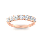 Load image into Gallery viewer, 1-carat-7-round-diamond-anniversary-band-ring-in-rose-gold-FD8008B7ANGLE5-1.00CT-NL-RG