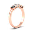 Load image into Gallery viewer, 1-carat-Five-stone-emerald-cut-black-diamond-anniversary-band-in-rose-gold-fdwb8008emblackangle2-1.00ct-nl-rg