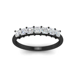 Load image into Gallery viewer, 1-carat-asscher-cut-7-stone-diamond-wedding-band-in-black-gold-fdwb8008asangle5-1.00ct-nl-bg.jpg?v=1773813308