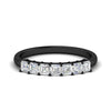 Load image into Gallery viewer, 1-carat-asscher-cut-7-stone-diamond-wedding-band-in-black-gold-fdwb8008assleep-1.00ct-nl-bg.jpg?v=1773813308