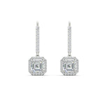 Load image into Gallery viewer, 1-carat-asscher-cut-halo-diamond-lever-back-earrings-in-white-gold-FDEAR11235ASANGLE2-1.00-CT-NL-WG