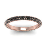 Load image into Gallery viewer, 1-carat-black-diamond-micro-pave-eternity-band-in-rose-gold-FD-EWB9202GBLACK-NL-RG-GS