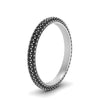 Load image into Gallery viewer, 1-carat-black-diamond-micro-pave-eternity-band-in-white-gold-FD-EWB9202GBLACK-NL-WG-GS