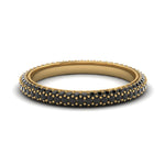 Load image into Gallery viewer, 1-carat-black-diamond-micro-pave-eternity-band-in-yellow-gold-FD-EWB9202GBLACK-NL-YG-GS