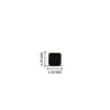 Load image into Gallery viewer, 1 Carat Single Solitaire Princess Cut Male Earring