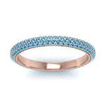 Load image into Gallery viewer, 1-carat-blue-topaz-micro-pave-eternity-band-in-rose-gold-FD-EWB9202GICBLTO-NL-RG-GS