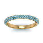 Load image into Gallery viewer, 1-carat-blue-topaz-micro-pave-eternity-band-in-yellow-gold-FD-EWB9202GICBLTO-NL-YG-GS