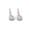 Load image into Gallery viewer, 1-carat-cushion-cut-halo-lever-back-earrings-in-rose-gold-FDEAR-11235CU-1.00CT-NL-RG