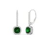 Load image into Gallery viewer, 1-carat-cushion-emerald-halo-lever-back-earrings-in-white-gold-FDEAR11235CUGEMGR-1.00CT-NL-WG