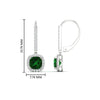 Load image into Gallery viewer, 1-carat-cushion-emerald-halo-lever-back-earrings-in-white-gold-FDEAR11235CUGEMGRANGLE1-1.00CT-NL-WG-HW_317c3ee9-e3f4-4496-be78-839dd397bded