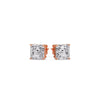 Load image into Gallery viewer, Asscher Cut Diamond Stud Earring