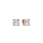 Load image into Gallery viewer, Asscher Cut Diamond Stud Earring