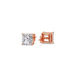 Load image into Gallery viewer, Asscher Cut Diamond Stud Earring
