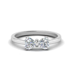 Load image into Gallery viewer, 1-carat-diamond-heart-bow-ring-in-white-gold-FD8238-1.0carat-NL-WG