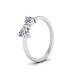 Load image into Gallery viewer, 1-carat-diamond-heart-bow-ring-in-white-gold-FD8238-1.0carat-NL-WG