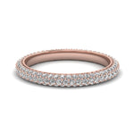 Load image into Gallery viewer, 1-carat-diamond-micro-pave-eternity-band-in-rose-gold-FD-EWB9202-NL-RG