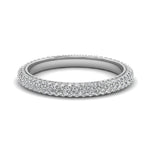 Load image into Gallery viewer, 1-carat-diamond-micro-pave-eternity-band-in-white-gold-FD-EWB9202-NL-WG