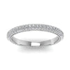 Load image into Gallery viewer, 1-carat-diamond-micro-pave-eternity-band-in-white-gold-FD-EWB9202-NL-WG