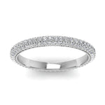 Load image into Gallery viewer, 1-carat-diamond-micro-pave-eternity-band-in-white-gold-FD-EWB9202-NL-WG
