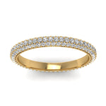 Load image into Gallery viewer, 1-carat-diamond-micro-pave-eternity-band-in-yellow-gold-FD-EWB9202-NL-YG