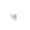 Load image into Gallery viewer, 1 Carat Single Solitaire Princess Cut Male Earring