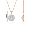 Load image into Gallery viewer, 1-carat-double-halo-diamond-round-pendant-necklace-in-rose-gold-FDPD1190ROANGLE2-NL-1CT-RG-T_1080x1080-hw.jpg?v=1768457619